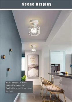 Ziemeļvalstu stils Mūsdienu LED Sienas Apgaismojums koka gultas, sienas lampas sienas sconce modernās Griestu lampas iekštelpu virtuves, guļamistabas