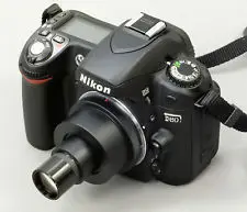 Zinātnisks Mikroskops 2x NIKON DSLR/SLR KAMERAS OBJEKTĪVA ADAPTERIS mikroskops Nikon DSLR Kameras objektīva adapteris