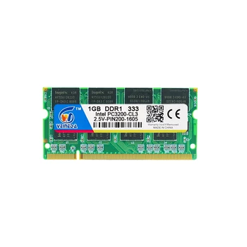 Zīmola DDR1 1GB PC3200 400MHZ Sodimm 200Pin Klēpjdatoru Atmiņas 1G 200-pin So-Dimm Ram ddr1 Klēpjdatoru Atmiņu saderīga ar 266,333