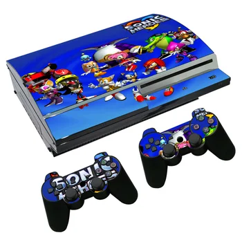 Ādas Decal Uzlīmes PS3 Fat PlayStation 3 Konsoli un Kontrolieri PS3 Ādas Uzlīmes, Vinila Plēves - Sonic Heroes