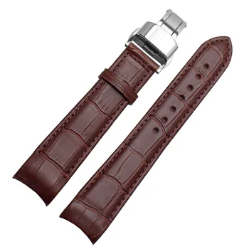 Īsta āda rokassprādze līknes beigu pulksteņu siksniņas 20mm, lai BL9002-37 05A BT0001-12E 01A skatīties joslas 21mm watchband 22mm