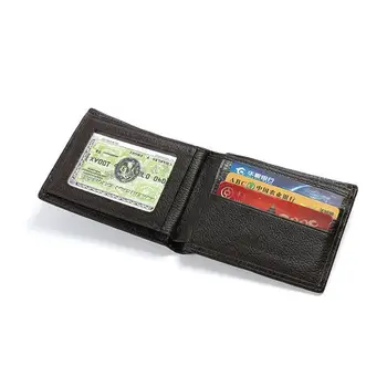 Īstas Ādas Mazo Mini Ultra-plānas Maki vīriešiem Kompakts maks, Roku darbs seifs Pātagot Kartes Turētāju Īss Dizaina maku