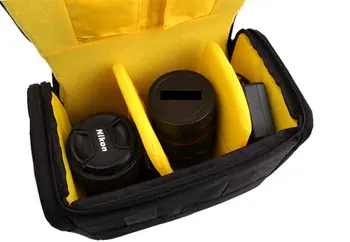 Ūdensizturīgs Kameras Soma Nikon D3400 D3300 D3200 D5100 D7100 D5200 D5300 D90 D7000 D610 P900 P520 D750 D7200 +Siksna+Lietus pārsegs